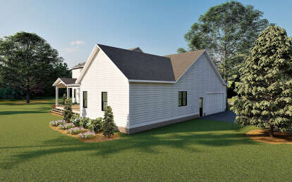 Modern Farmhouse Plan: 3,732 Square Feet, 4 Bedrooms, 2.5 Bathrooms ...