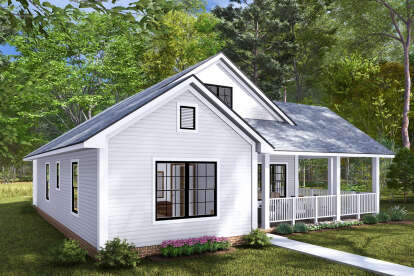 Country Plan: 1,195 Square Feet, 2 Bedrooms, 2 Bathrooms - 4848-00426