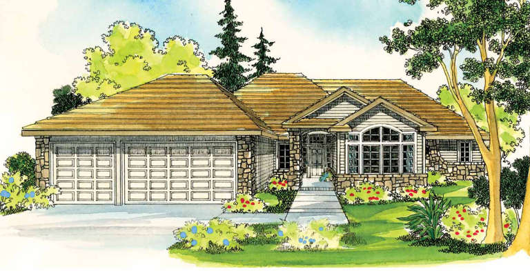 House Plan House Plan #3376 Front Elevation