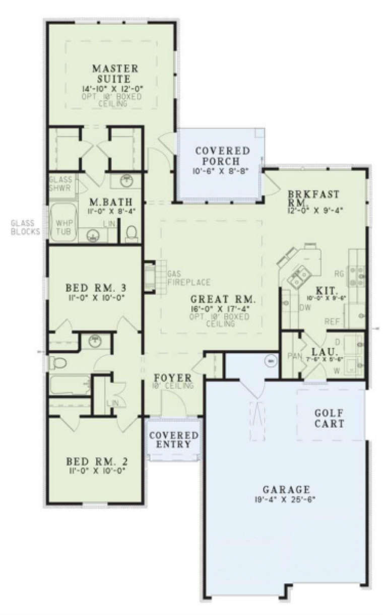 House Plan House Plan #3377 Drawing 1
