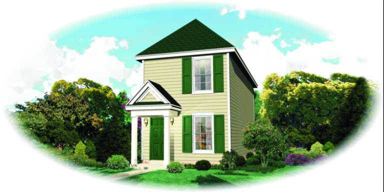 House Plan House Plan #3401 Front Elevation
