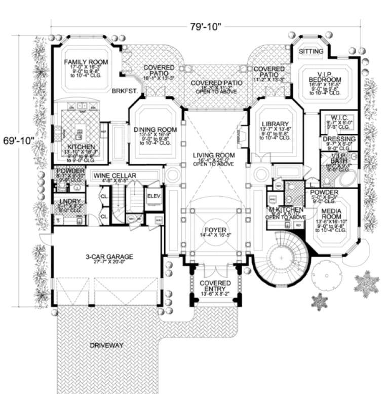 House Plan House Plan #3524 Drawing 1