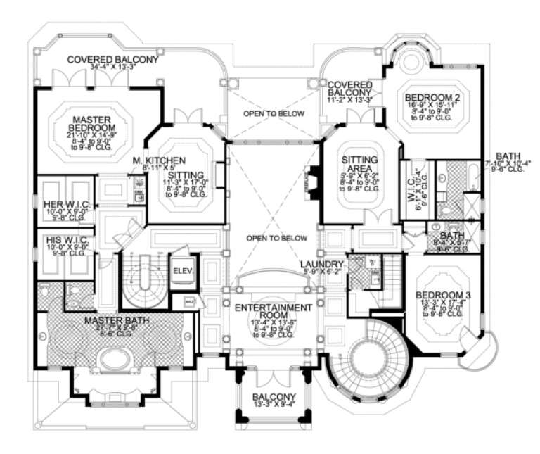 House Plan House Plan #3524 Drawing 2