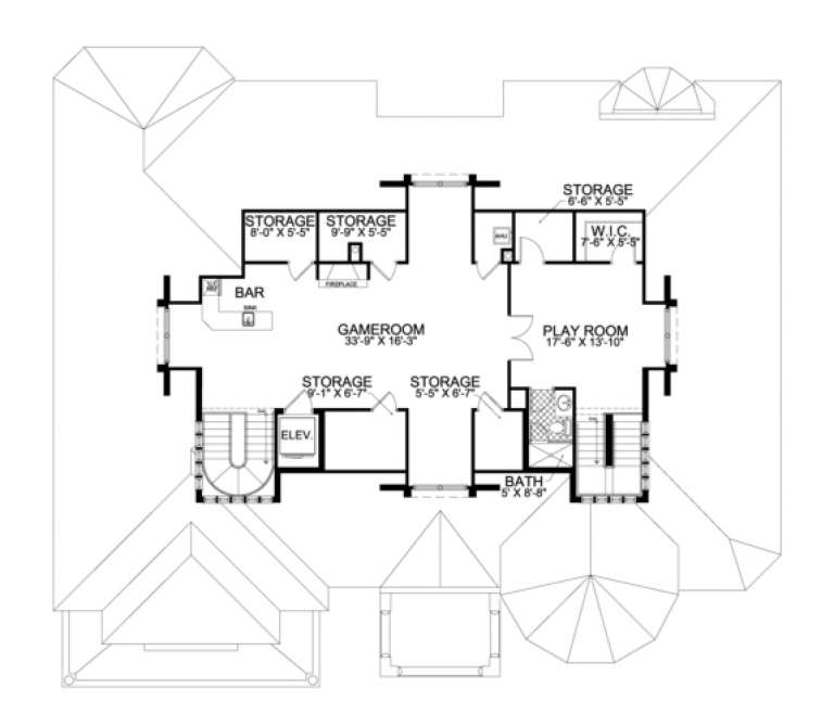 House Plan House Plan #3524 Drawing 3