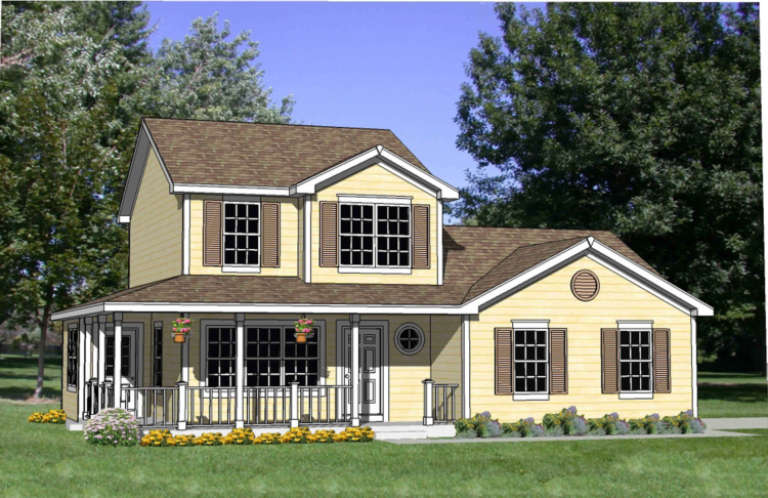 House Plan House Plan #3588 Front Elevation