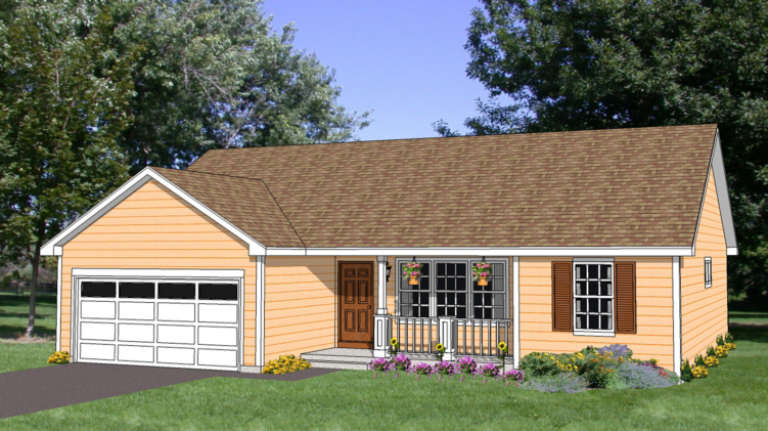 House Plan House Plan #3601 Front Elevation