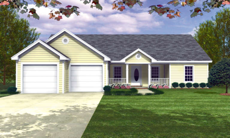 House Plan House Plan #3617 Front Elevation