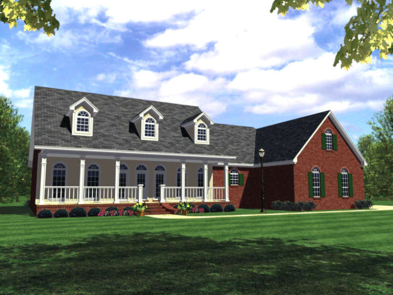 House Plan House Plan #3663 Front Elevation