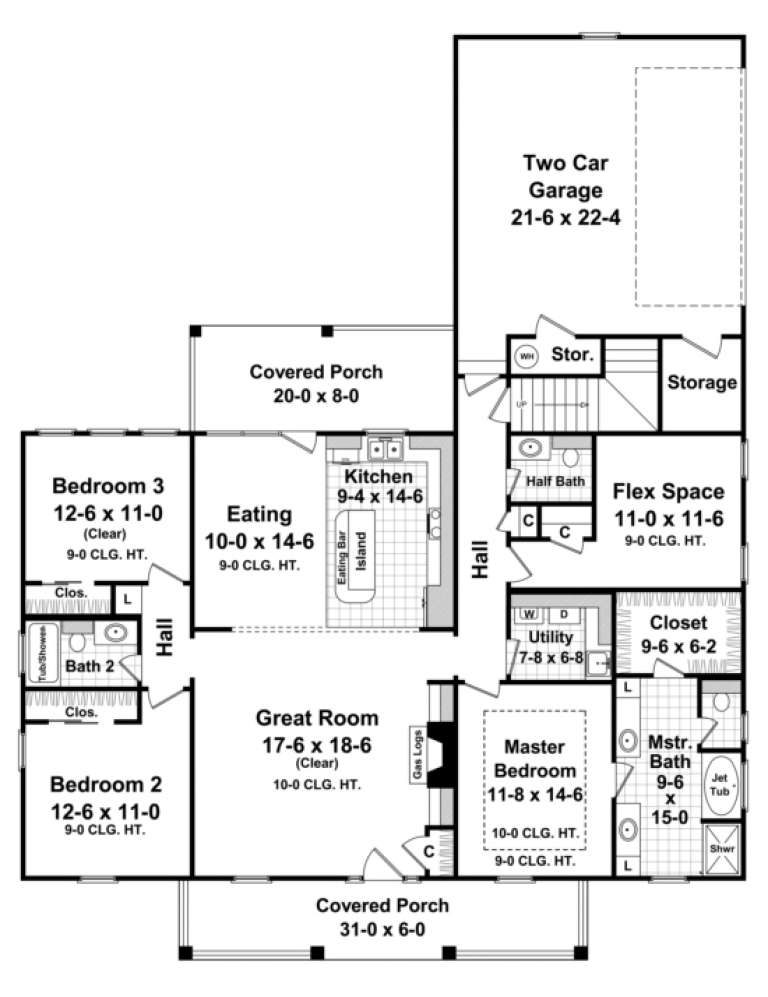 House Plan House Plan #3683 Drawing 1