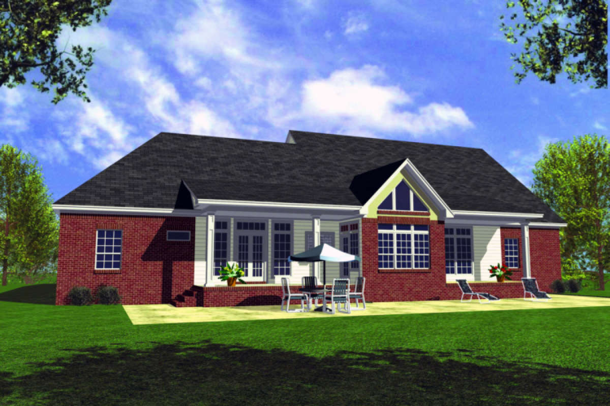 Traditional Plan 2 100 Square Feet 3 Bedrooms 3 Bathrooms 348 00121