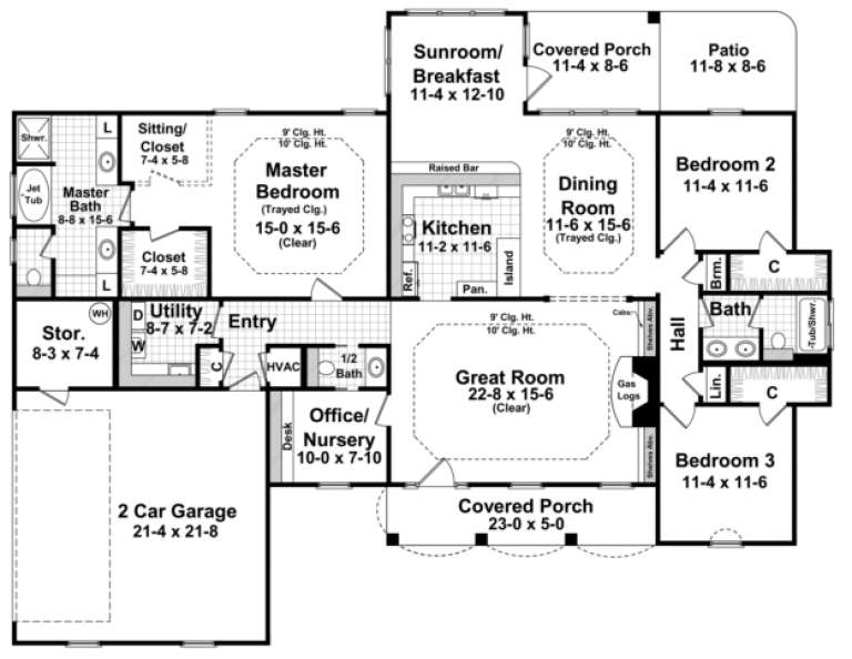 House Plan House Plan #3728 Drawing 1