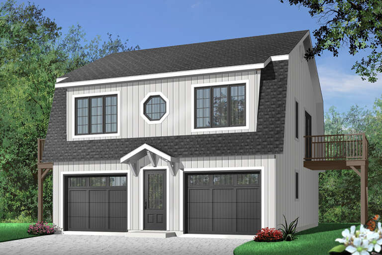 House Plan House Plan #411 Front Elevation 