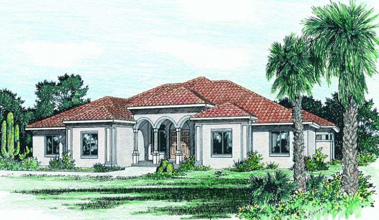 House Plan House Plan #4595 Front Elevation