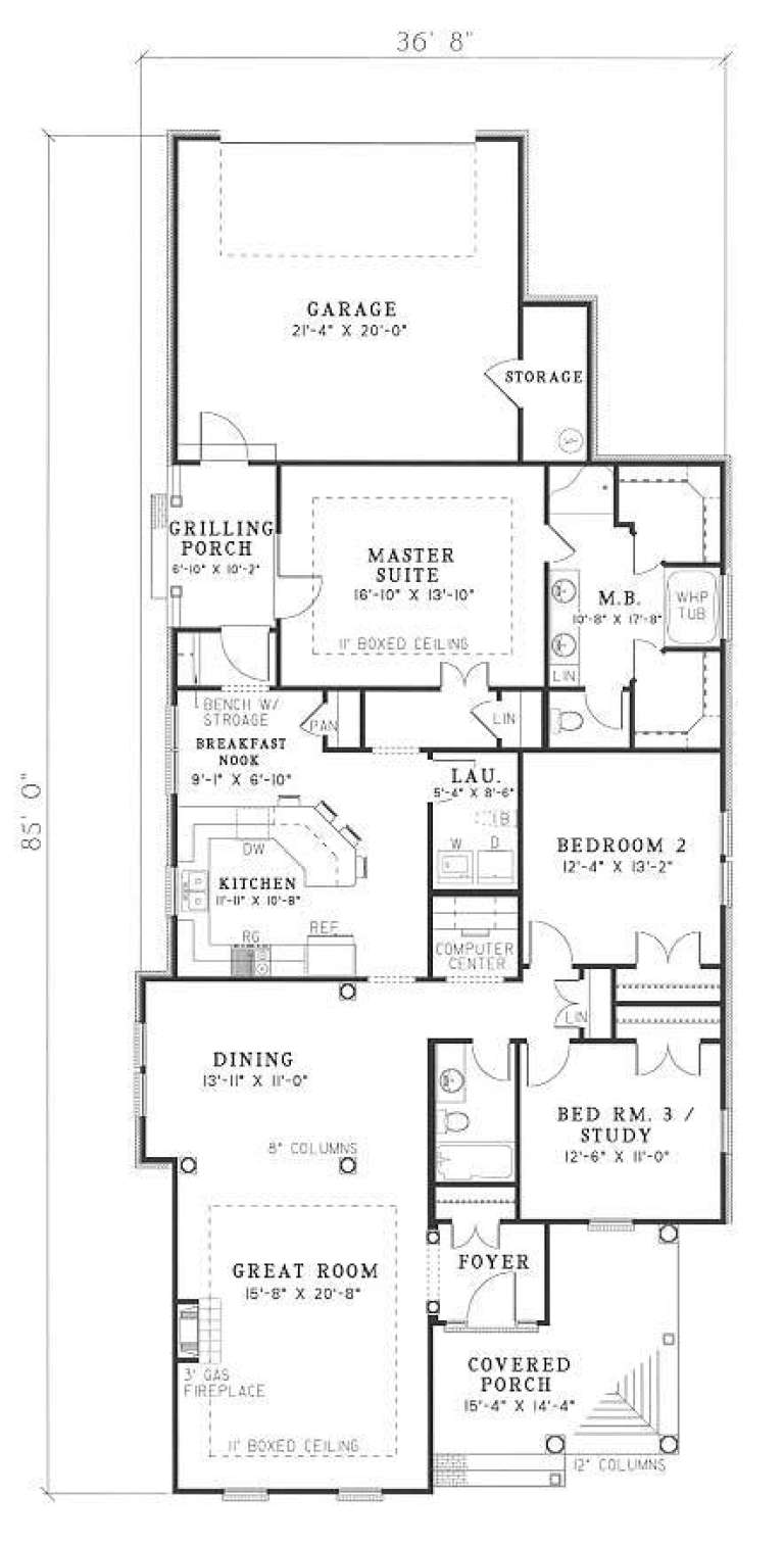 House Plan House Plan #4754 Drawing 1