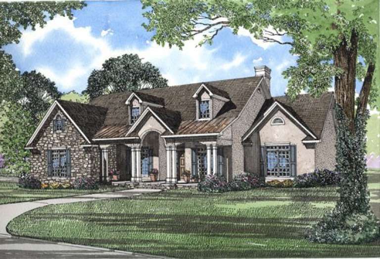 House Plan House Plan #4765 Front Rendering