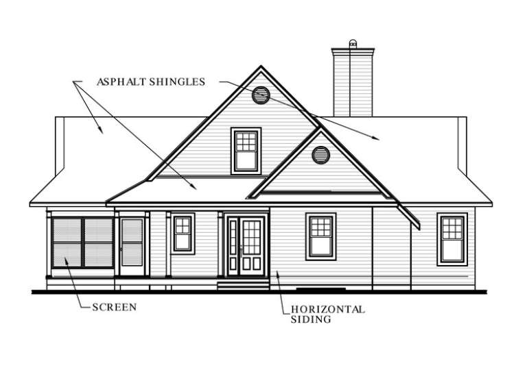 House Plan House Plan #490 Additional Photo