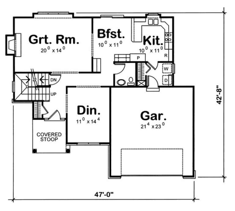 House Plan House Plan #4922 Drawing 1
