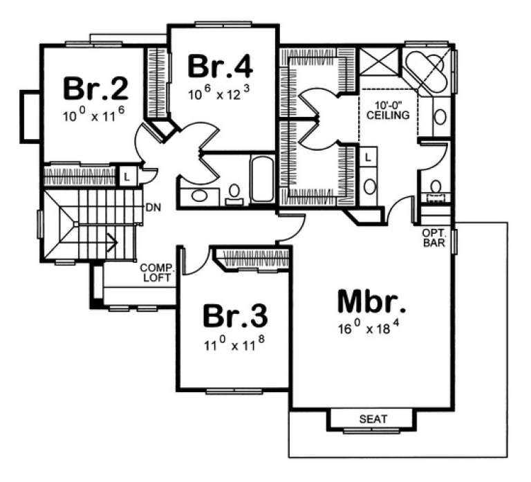 House Plan House Plan #4922 Drawing 2