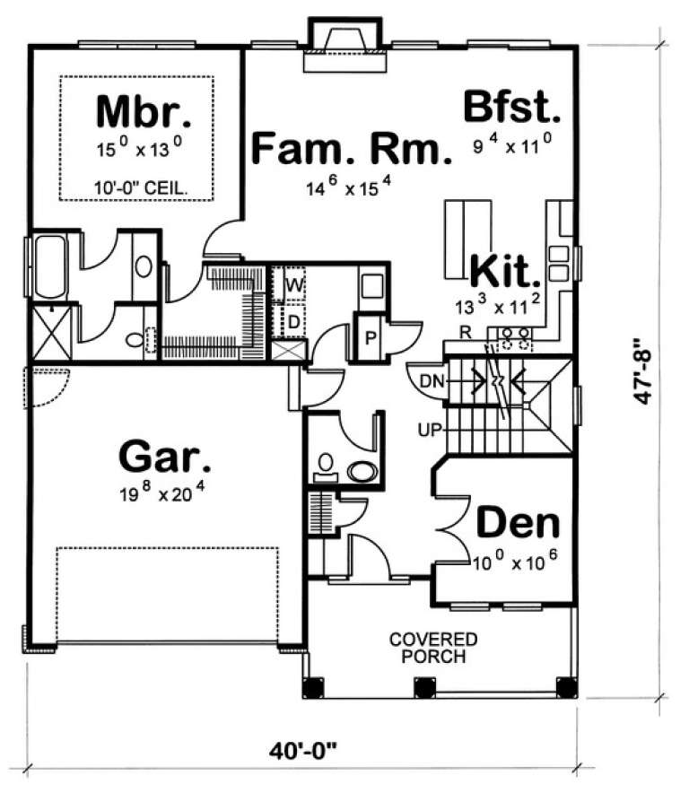 House Plan House Plan #4935 Drawing 1