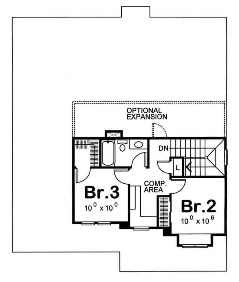 House Plan House Plan #4935 Drawing 2