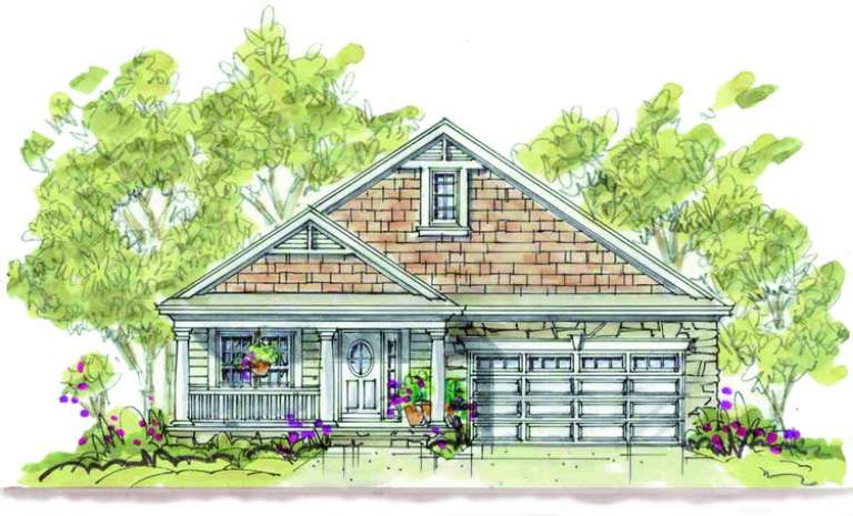 House Plan House Plan #4989 Front Elevation