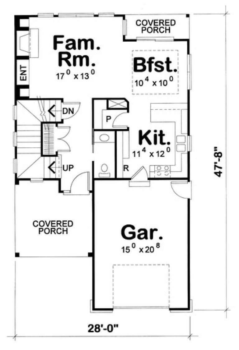 House Plan House Plan #5011 Drawing 1