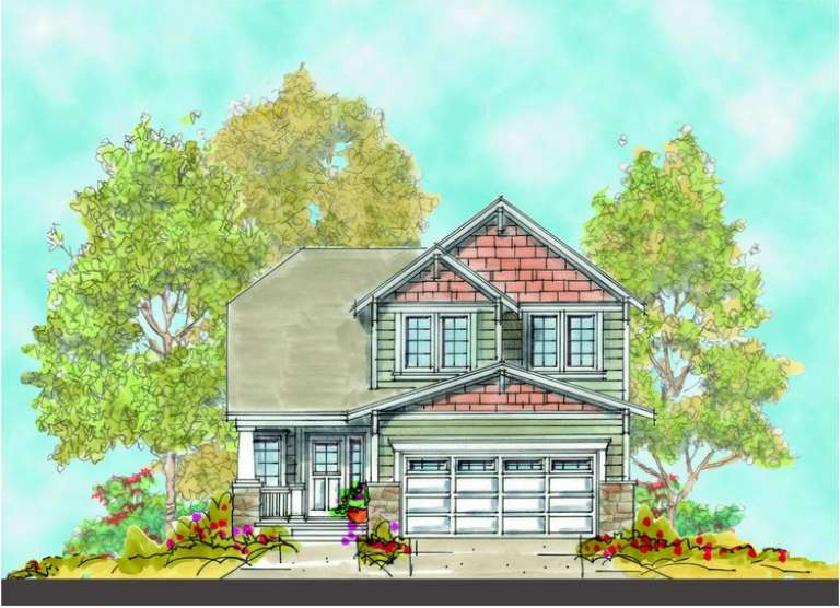 House Plan House Plan #5014 Front Elevation