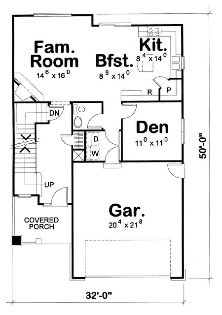 House Plan House Plan #5014 Drawing 1