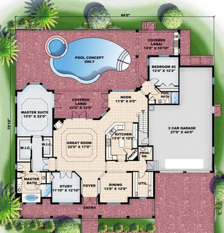 House Plan House Plan #5108 Drawing 1