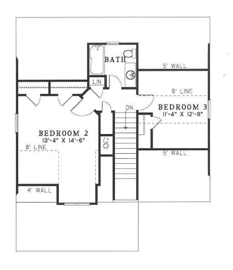 House Plan House Plan #5146 Drawing 2