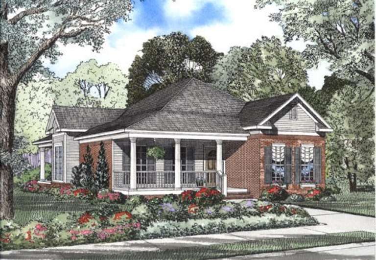 House Plan House Plan #5195 Front Elevation