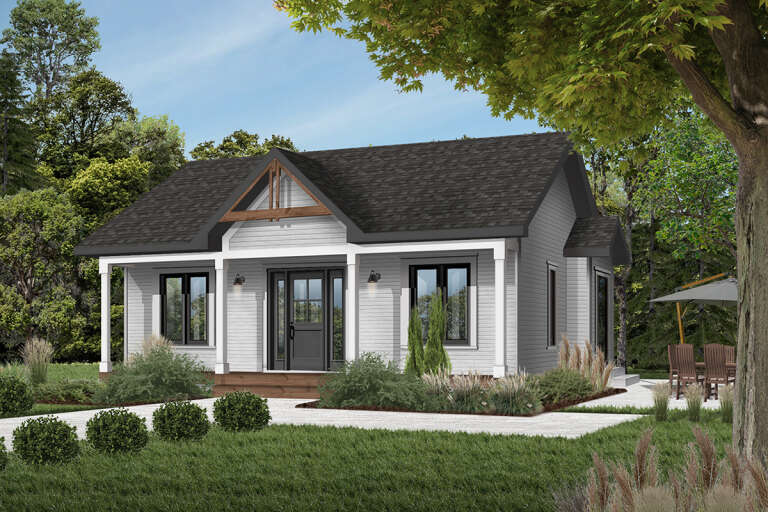 House Plan House Plan #520 Front Elevation 