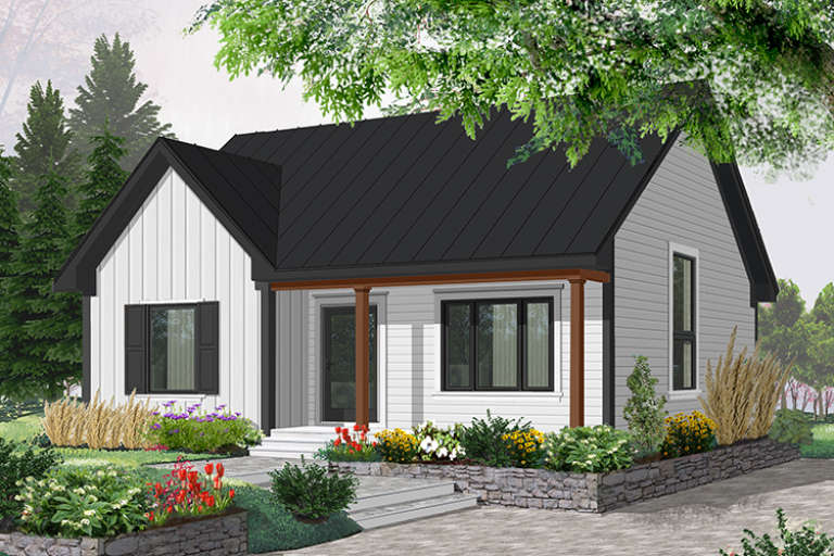House Plan House Plan #522 Front Elevation