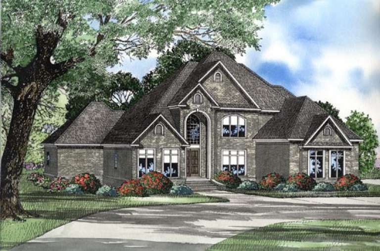 House Plan House Plan #5463 Front Elevation