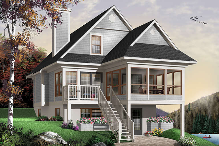 House Plan House Plan #548 Front Elevation