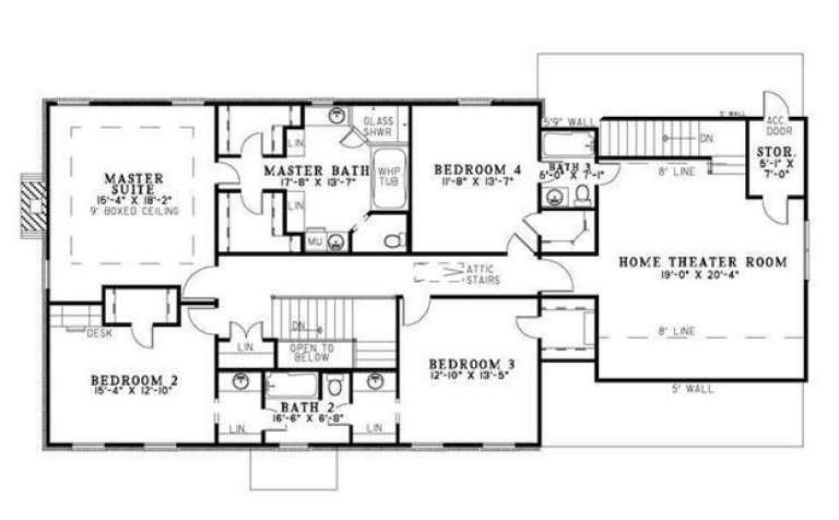 House Plan House Plan #5487 Drawing 2
