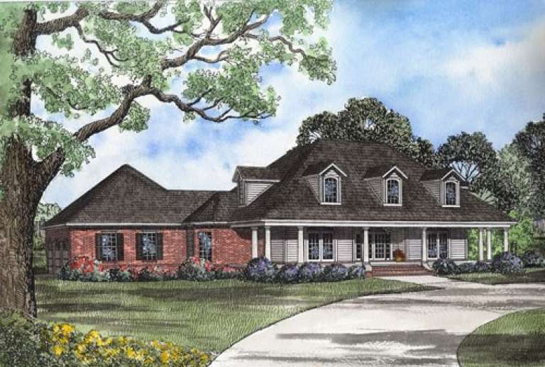 House Plan House Plan #5490 Front Elevation