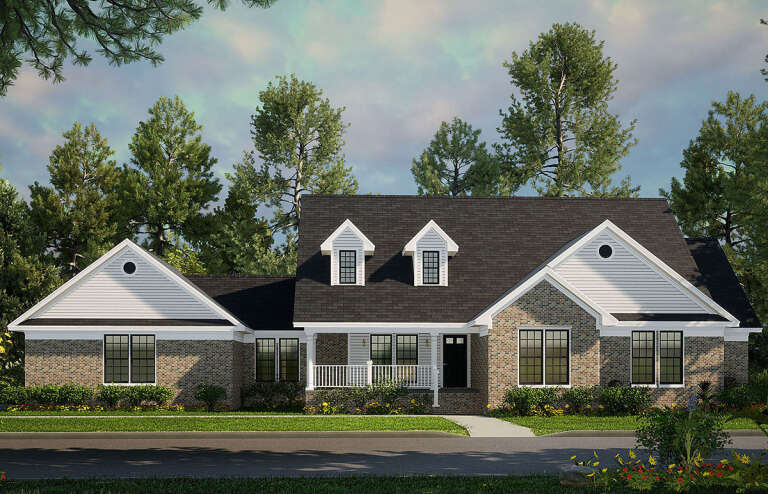 House Plan House Plan #5514 Front Elevation