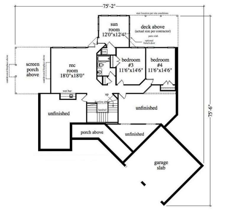 House Plan House Plan #5599 Drawing 2
