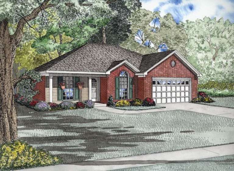 House Plan House Plan #5616 Front Elevation
