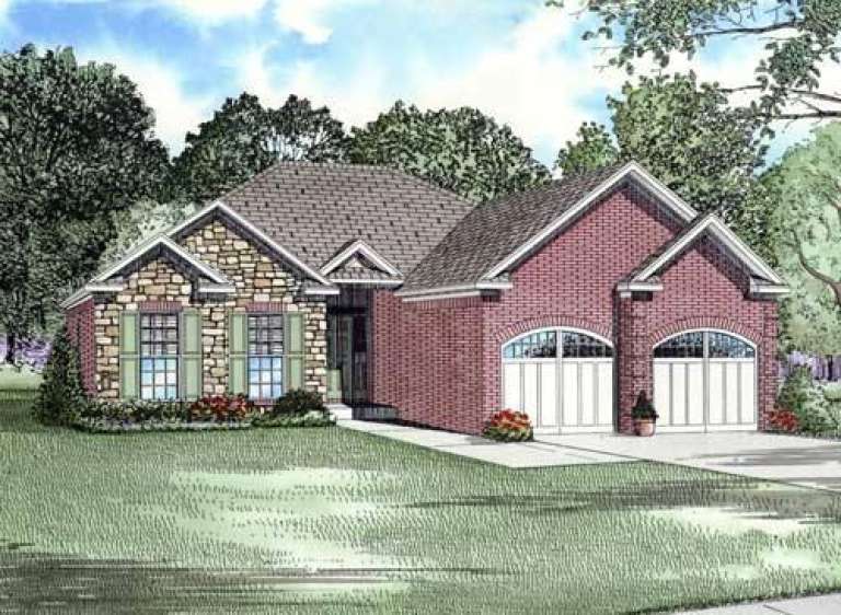 House Plan House Plan #5664 Front Elevation