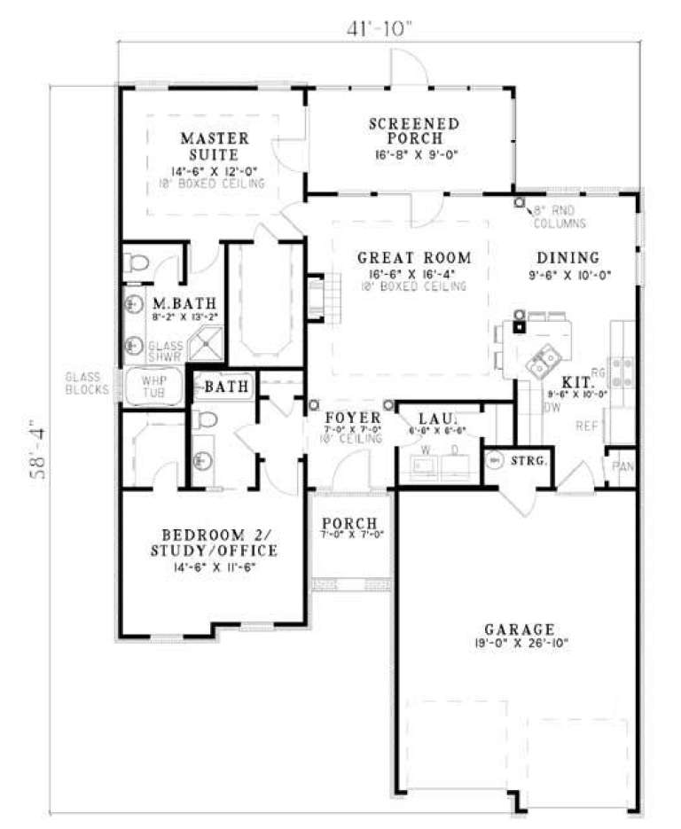 House Plan House Plan #5664 Drawing 1
