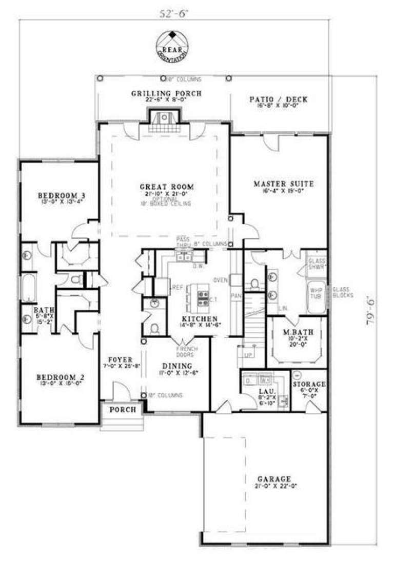 House Plan House Plan #5673 Drawing 1