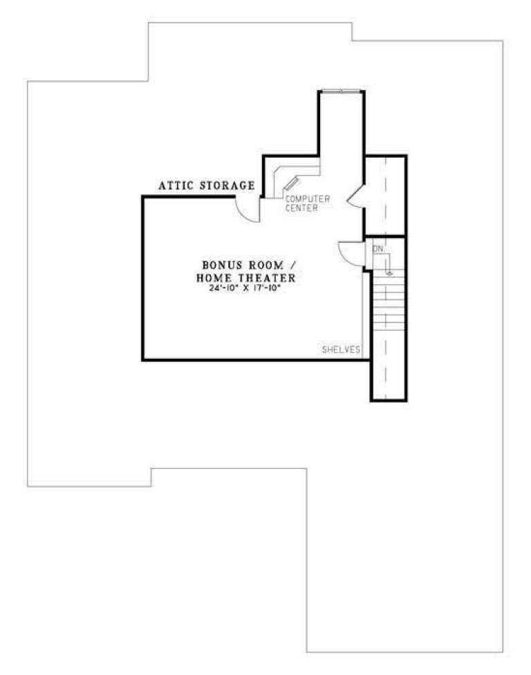 House Plan House Plan #5673 Drawing 2