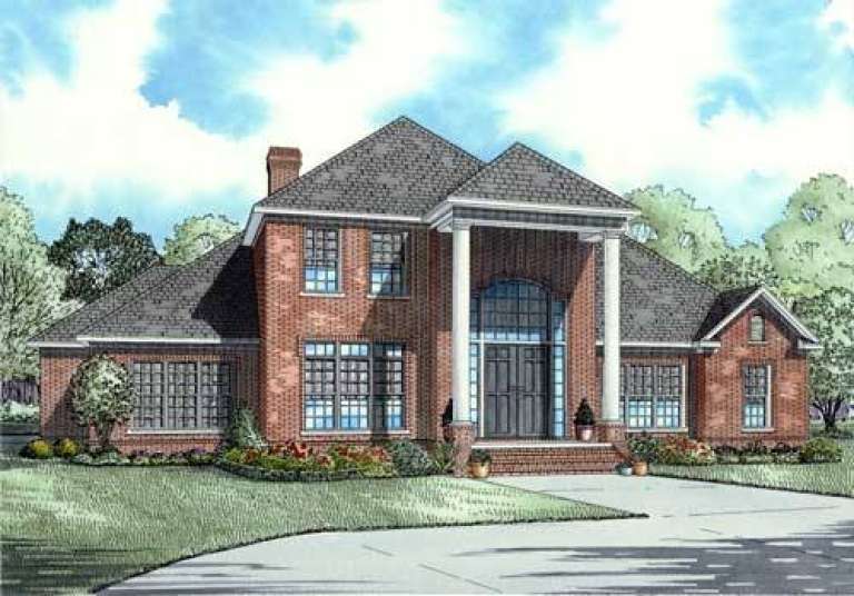 House Plan House Plan #5688 Front Elevation