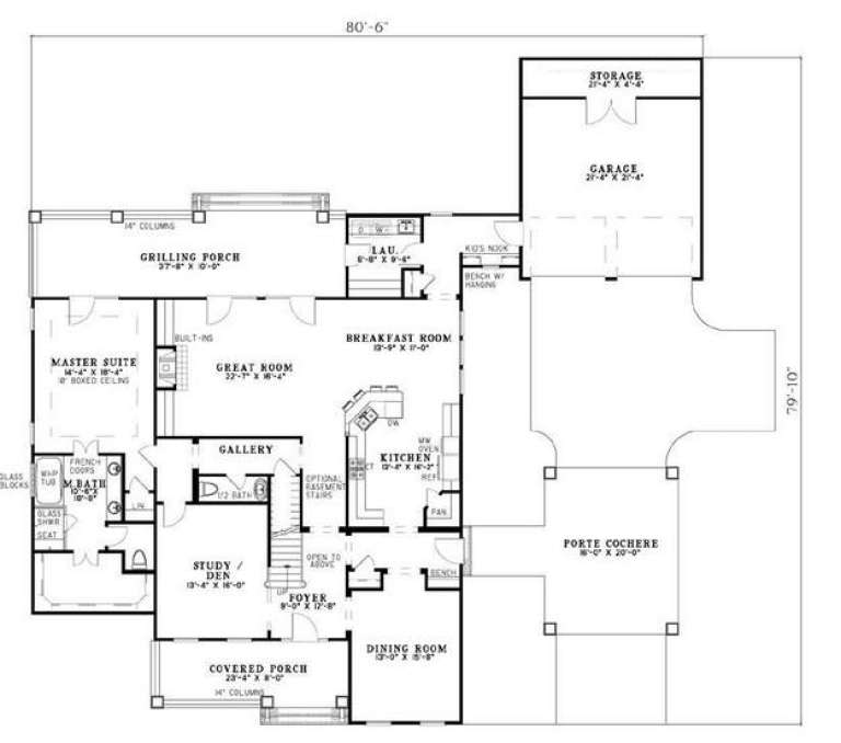 House Plan House Plan #5733 Drawing 1