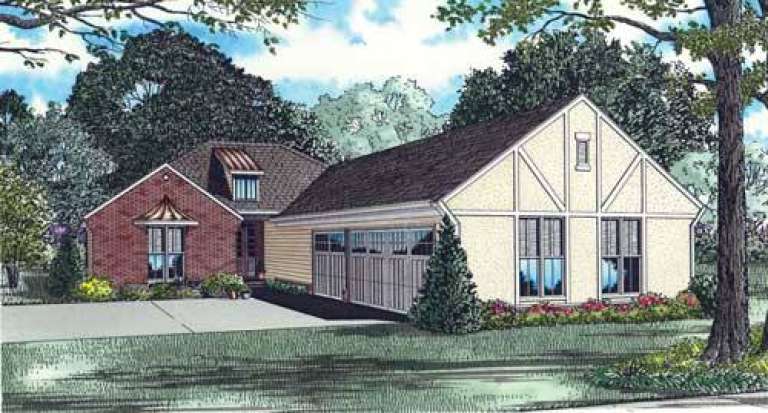 House Plan House Plan #5822 Front Elevation