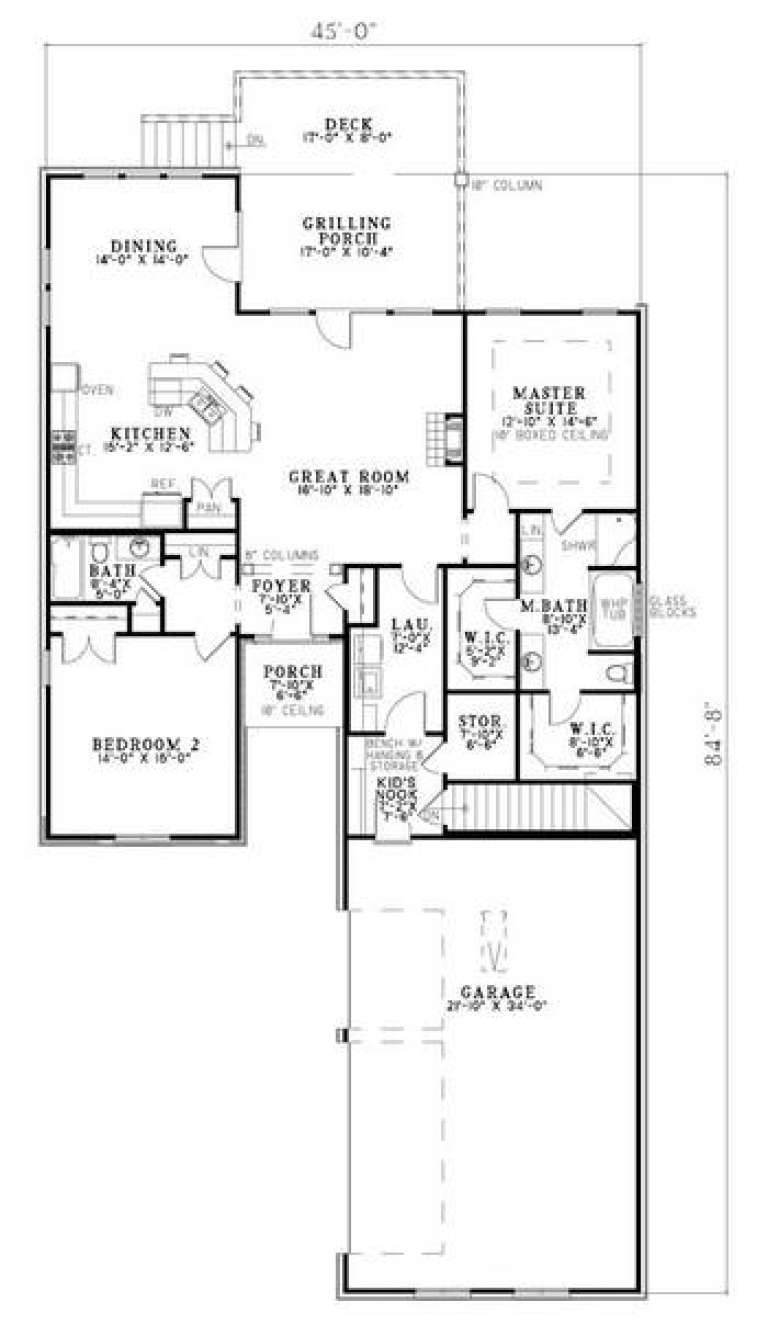 House Plan House Plan #5822 Drawing 1