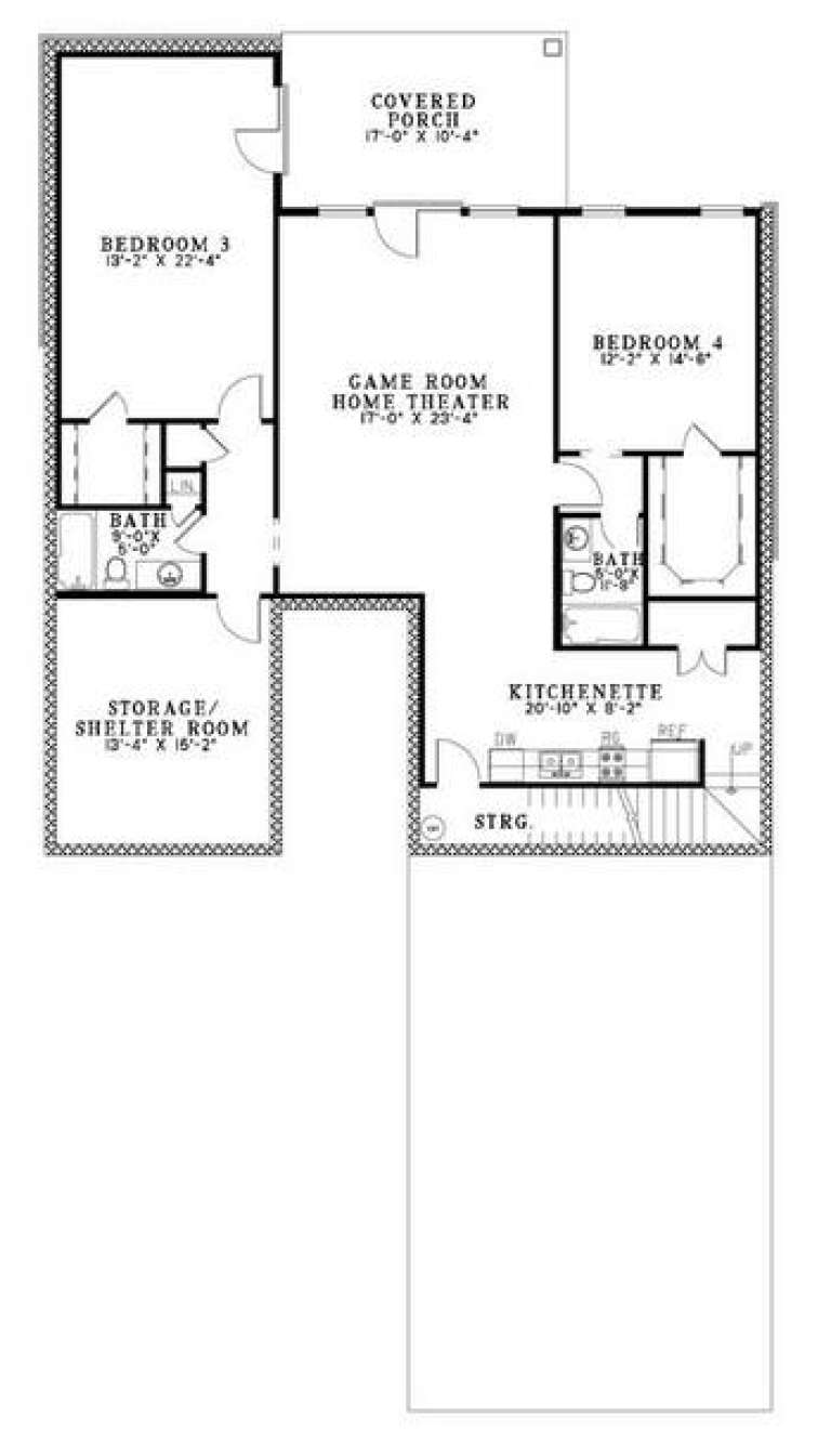 House Plan House Plan #5822 Drawing 2