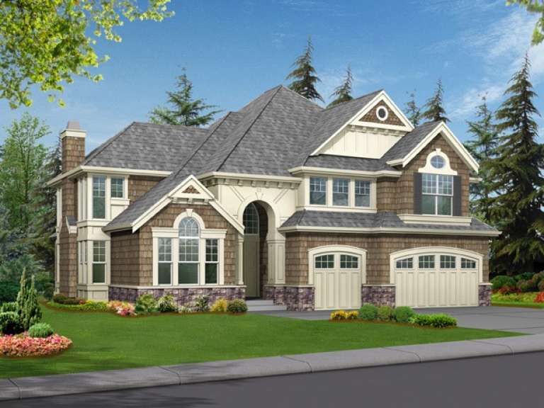 House Plan House Plan #5889 Front Elevation